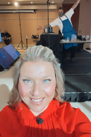 Kyle McClure with Erin 